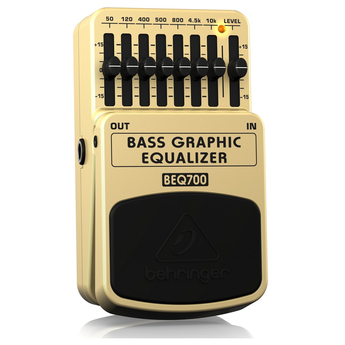 Behringer BEQ700 Bass Graphic Equalizer купить с гарантией снижения цены  басовая педаль графический эквалайзер в интернет магазине Мир Музыки