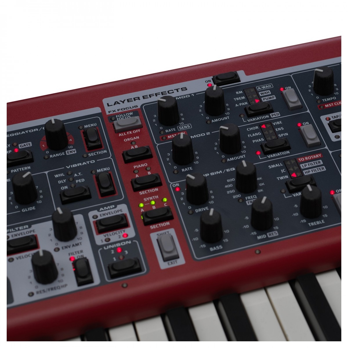 Clavia Nord Stage 4 Compact купить с гарантией снижения цены синтезатор в  интернет магазине Мир Музыки