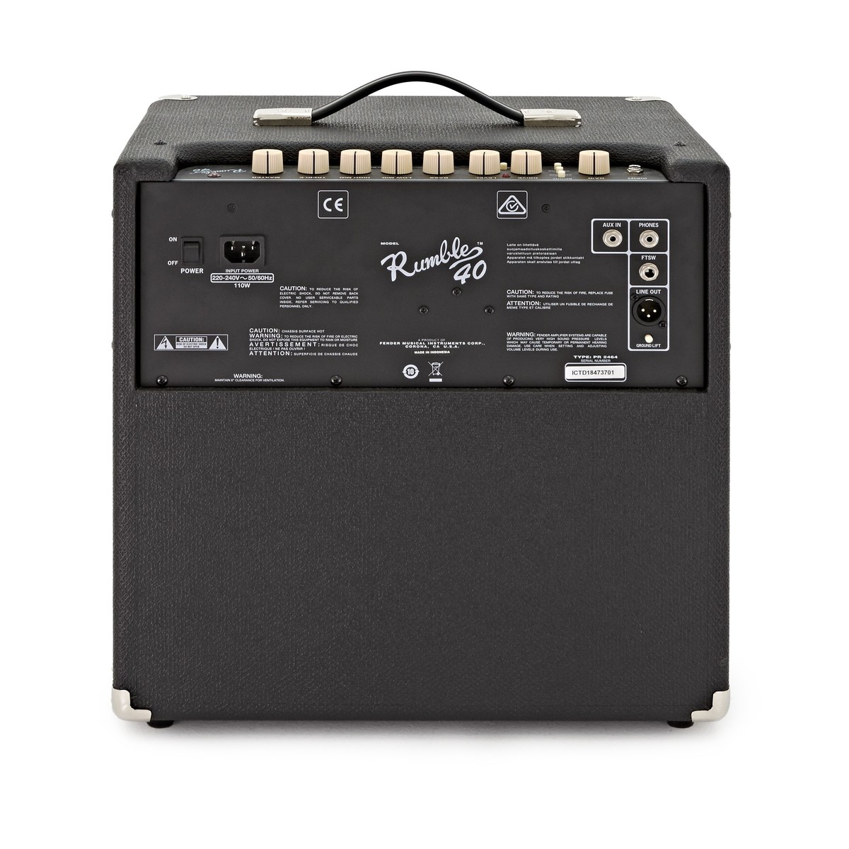 fender rumble 40 line out