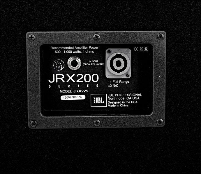 Jbl jrx225 sales