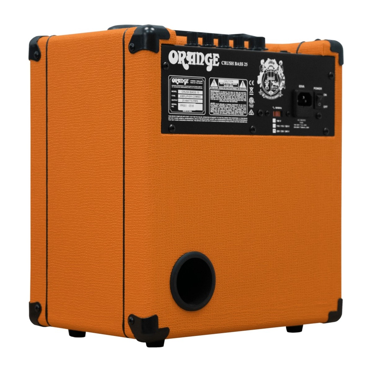 Orange CRUSH BASS 25 купить с гарантией снижения цены комбоусилитель для бас  гитары в интернет магазине Мир Музыки