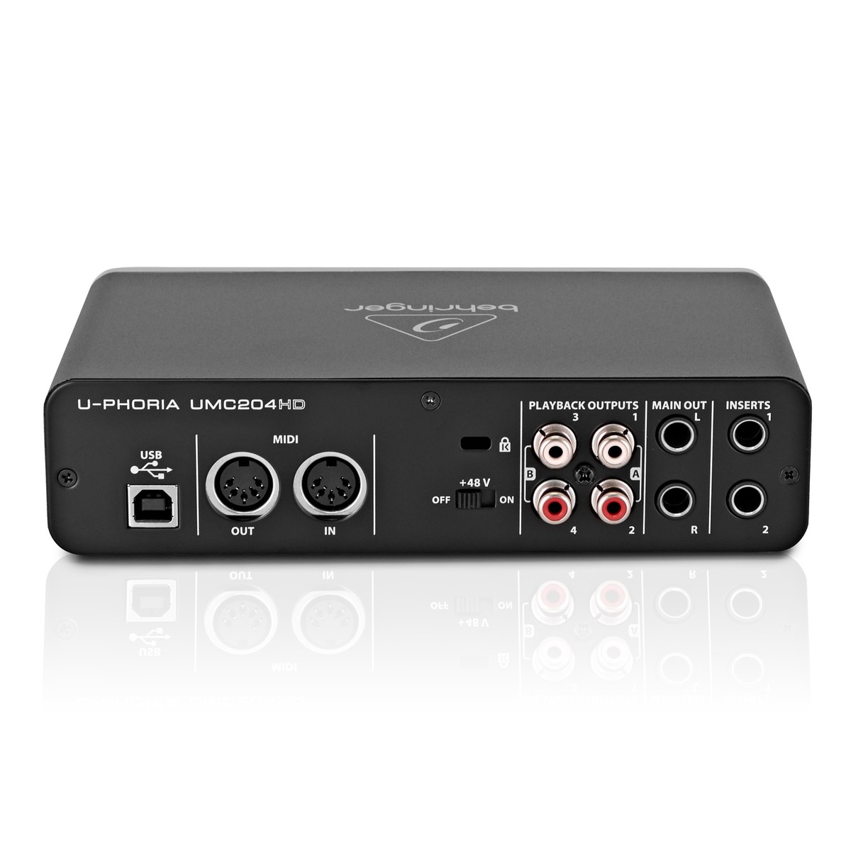 Внешняя звуковая карта behringer umc204hd