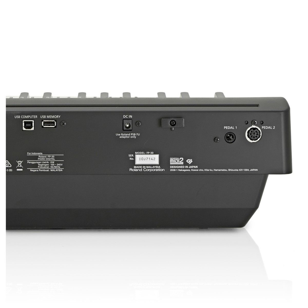 roland fp 30 output