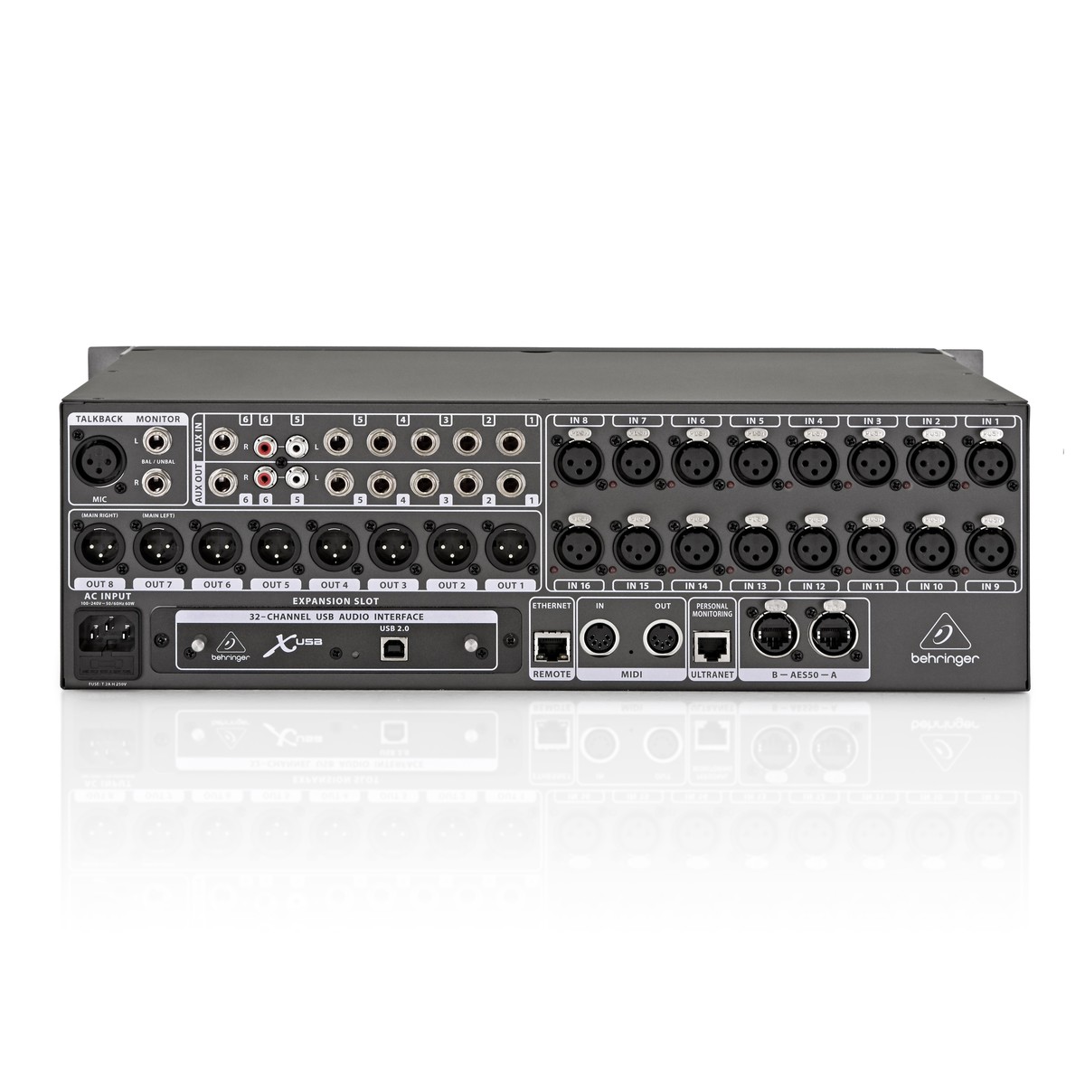 Behringer X32 Rack купить с гарантией снижения цены цифровой микшер 32  канала в интернет магазине Мир Музыки