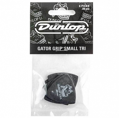 Медиаторы Dunlop 572P088 Gator Grip Small Triangle 6Pack
