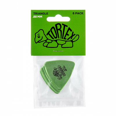 Медиаторы Dunlop 431P088 Tortex Triangle 6Pack