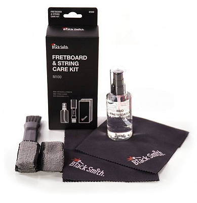 Набор по уходу за грифом гитары и струнами BlackSmith Fretboard & String Care Kit M100