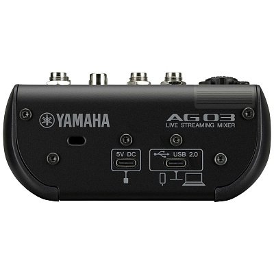 Микшерный пульт Yamaha AG03MK2 Black