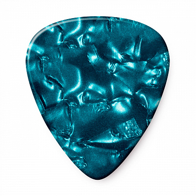 Медиаторы Dunlop 483P11XH Celluloid Turquoise Pearloid Extra Heavy 12Pack