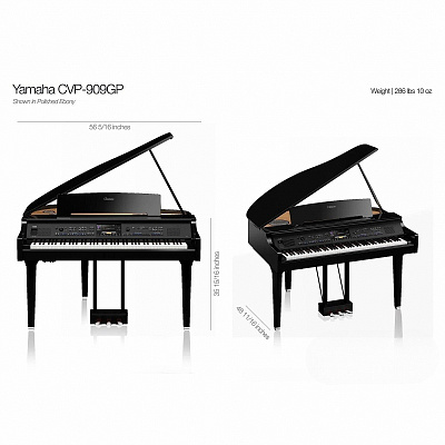 Цифровой рояль с банкеткой Yamaha CVP-909GP