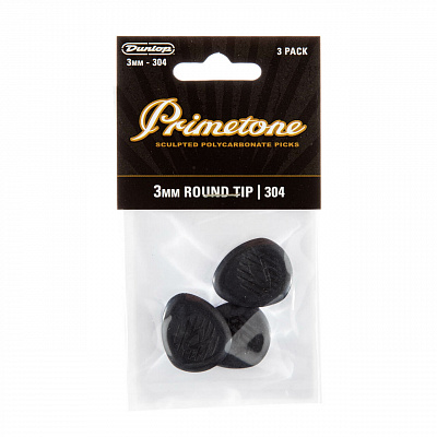 Медиаторы Dunlop 477P304 Primetone Classic Round Tip 3Pack