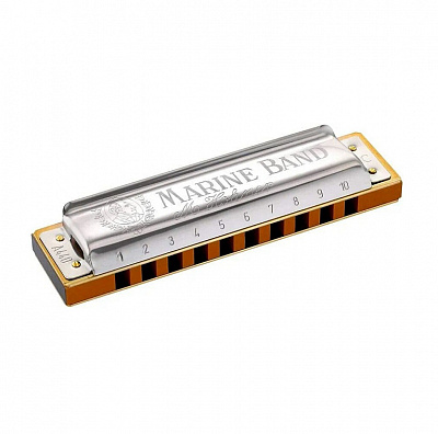 Диатоническая губная гармошка Hohner Marine Band 1896/20 C (M189693X)