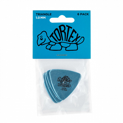Медиаторы Dunlop 431P100 Tortex Triangle 6Pack