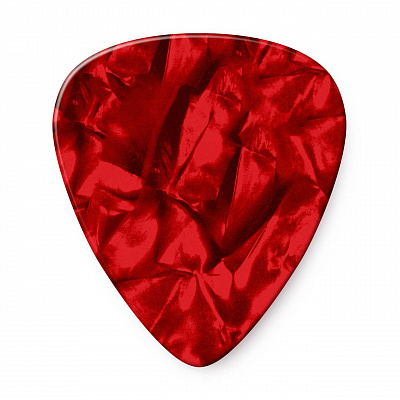 Медиаторы Dunlop 483P09MD Celluloid Red Pearloid Medium 12Pack