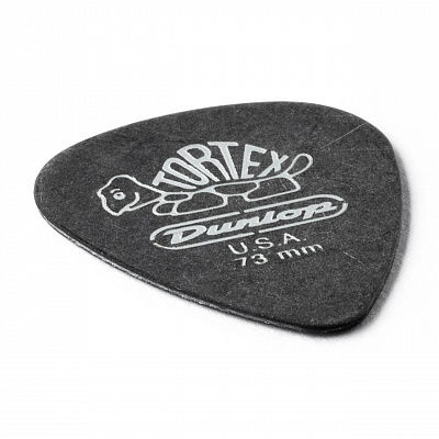 Медиаторы Dunlop 488P073 Tortex Pitch Black Standard 12Pack