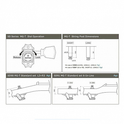 Колки локовые Gotoh SD91-MG-T-05M-N-(L6)