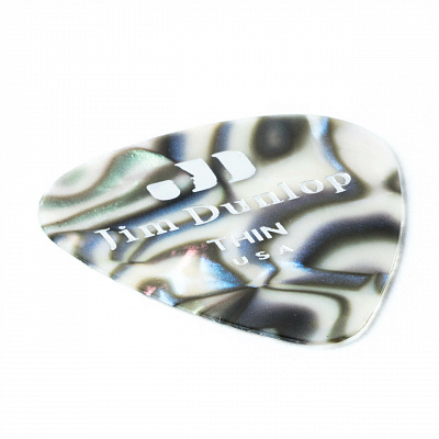 Медиаторы Dunlop 483P14TH Celluloid Abalone Thin 12Pack