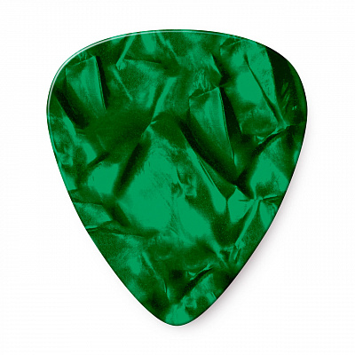 Медиаторы Dunlop 483P12TH Celluloid Green Pearloid Thin 12Pack