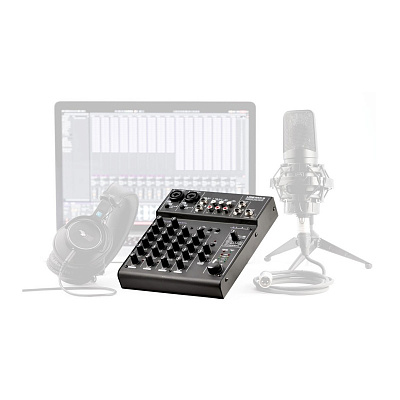 Компактный 6-канальный микшер ART USBMIX6
