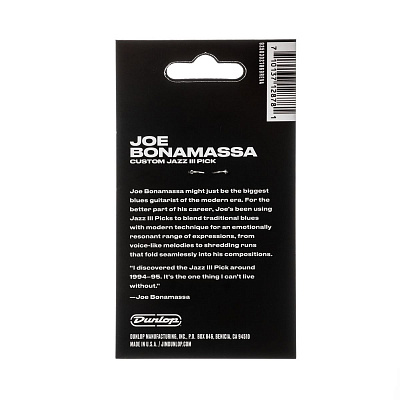 Комплект медиаторов Dunlop PVP121 Variety Joe Bonamassa 6Pack