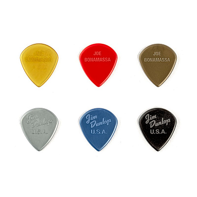 Комплект медиаторов Dunlop PVP121 Variety Joe Bonamassa 6Pack